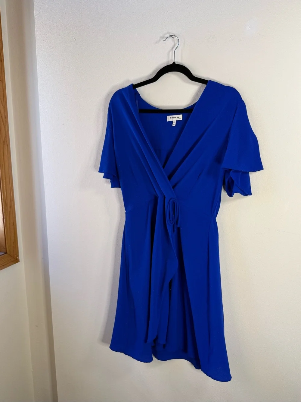 Royal Blue Wrap Dress